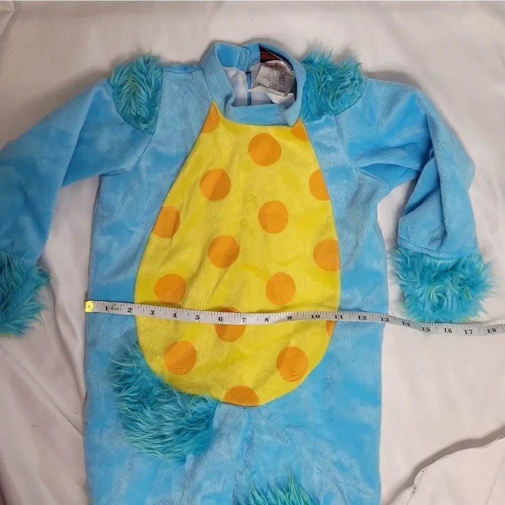 IN CHARACTER‎ mini monster costume blue furry with headpiece 12-18 months